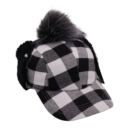 Snow plaid Bomber