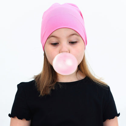 Bubble gum beanie