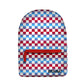 Ombre Check Backpack